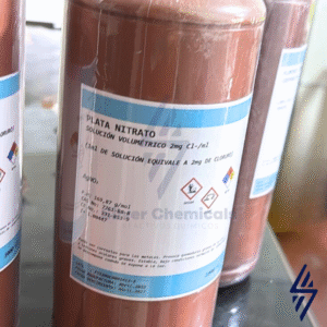 Nitrato de plata solución